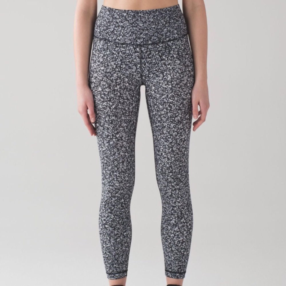 lululemon Wunder Under 7/8 in Daisy Dust Alpine